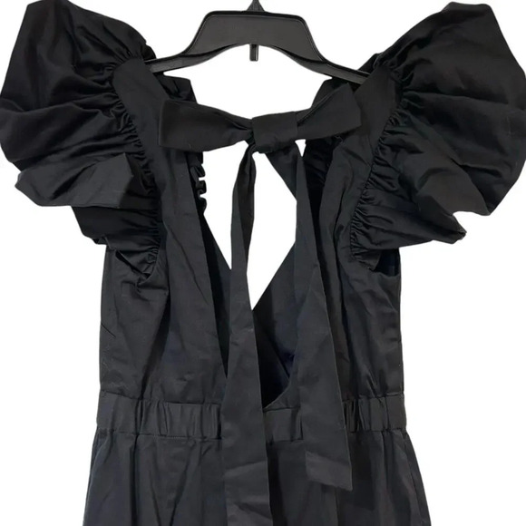 NWT Making The Cut Black Mermaid Dress XS Romantic Ruffle Flounce Runway Fashion - Picture 3 of 15